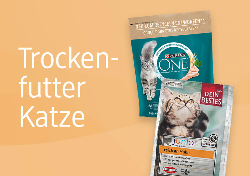 Trockenfutter für die Katze
