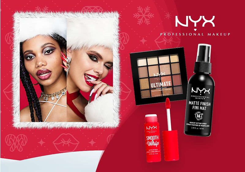 Mit dem Gift Guide von NYX findest Du garantiert das passende Geschenk.