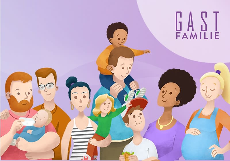 Podcast Gastfamilie, Diverse Familien