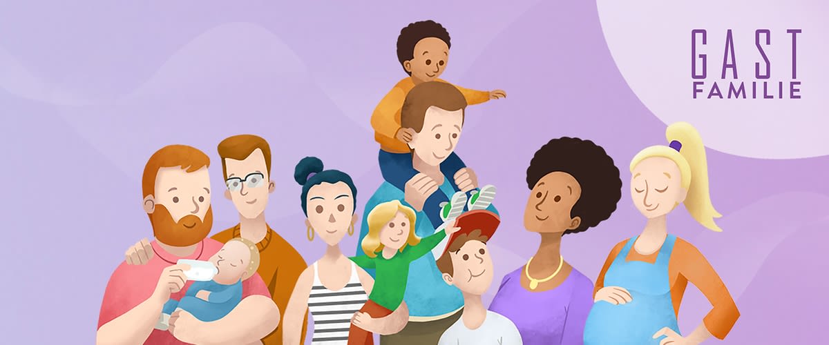 Podcast Gastfamilie, Diverse Familien
