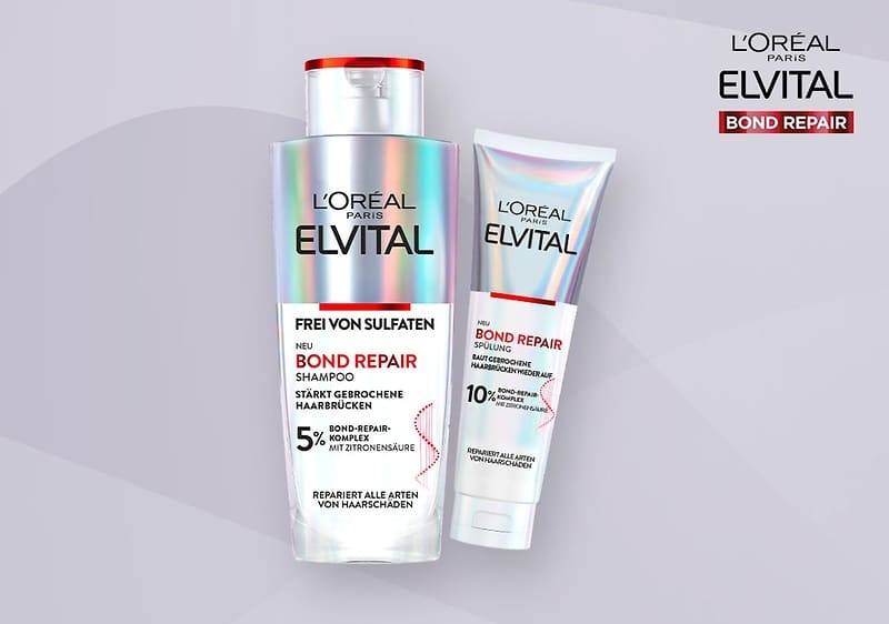 Entdecke Elvital Bond Repair für Haarreparatur, Glanz und Pflege