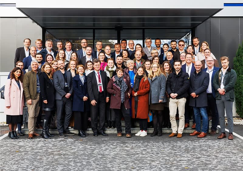 Gruppenfoto Rezyklat-Forum-Mitglieder
