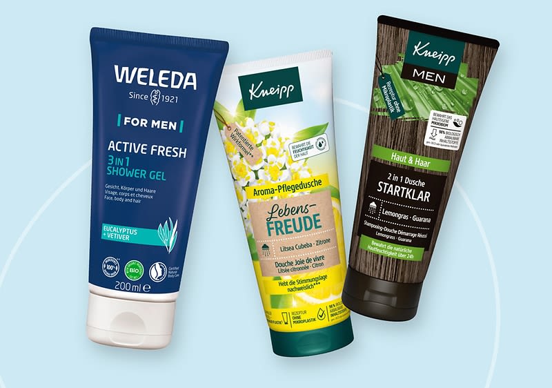 Mikroplastikfrei Duschgel