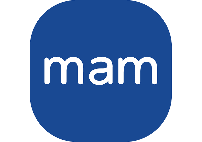 Das Logo von Marke mam