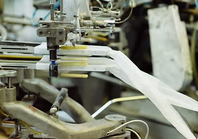 Nähen an der Maschine