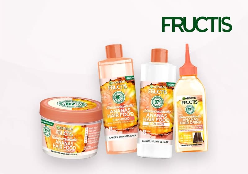 Fructis Ananas Hair Food: Bringe mehr Glow in Dein Haar