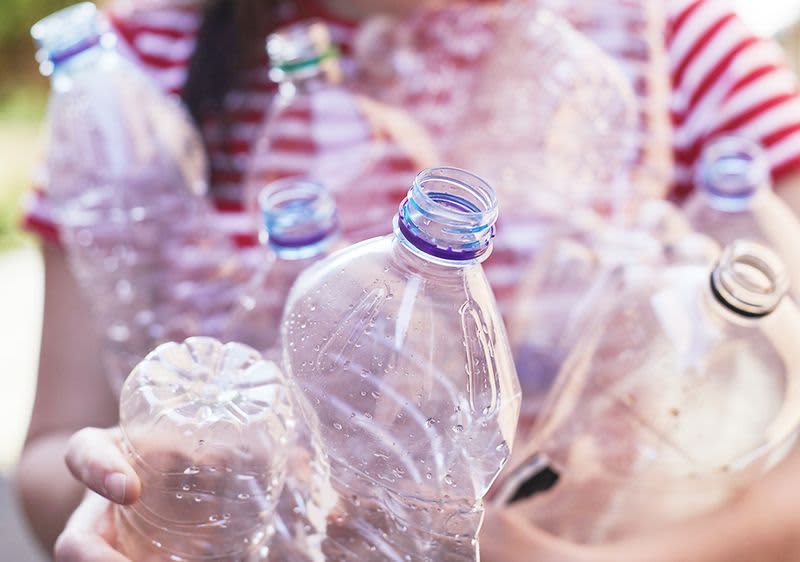 Recycling PET-Flaschen