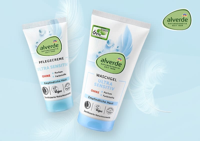alverde Naturkosmetik Ultra Sensitiv Produkte