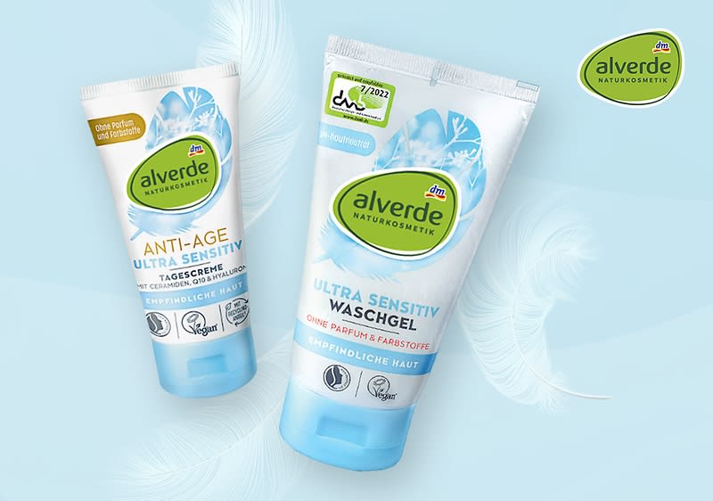 alverde Naturkosmetik Ultra Sensitiv Produkte