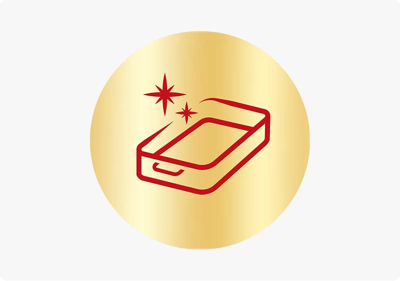 Excellence Caps sorgen für Tiefenreinigung.