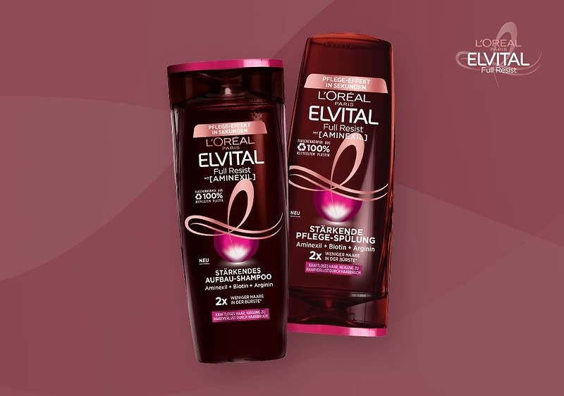 Stärke und kräftige Dein Haar mit Elvital Full Resist.