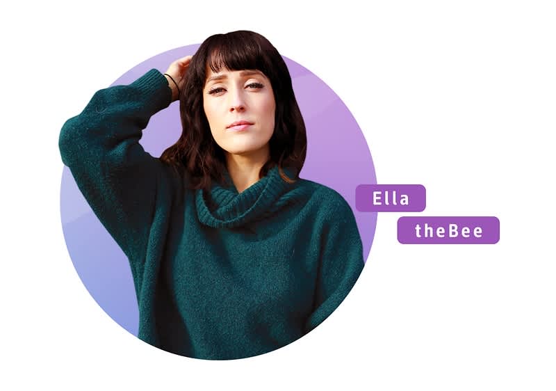 Moderatorin Ella Thebee