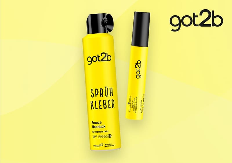 Der neue Styling-Kleber von got2b gibt Deinem Haar perfekten Halt.