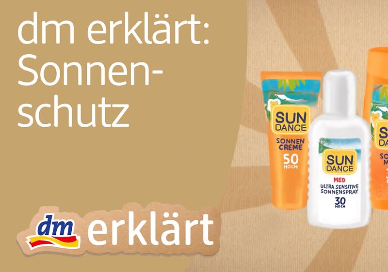 dm erklärt: Sonnenschutz