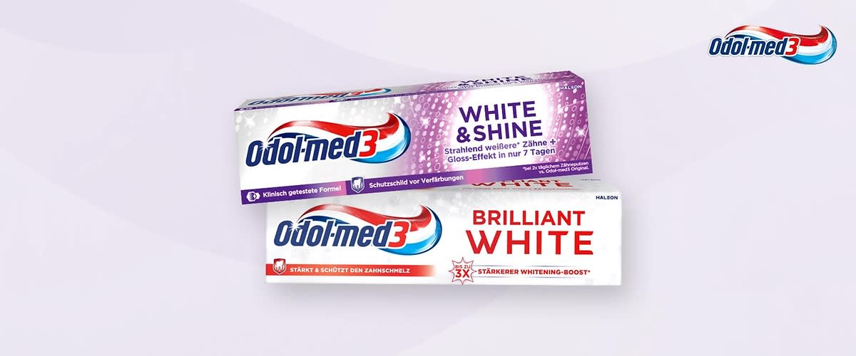 Erfahre von Odol-med3 alles zum Thema Zahnaufhellung.