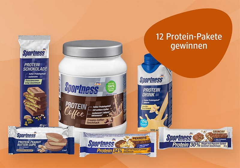 Collage mit Produkten von dm