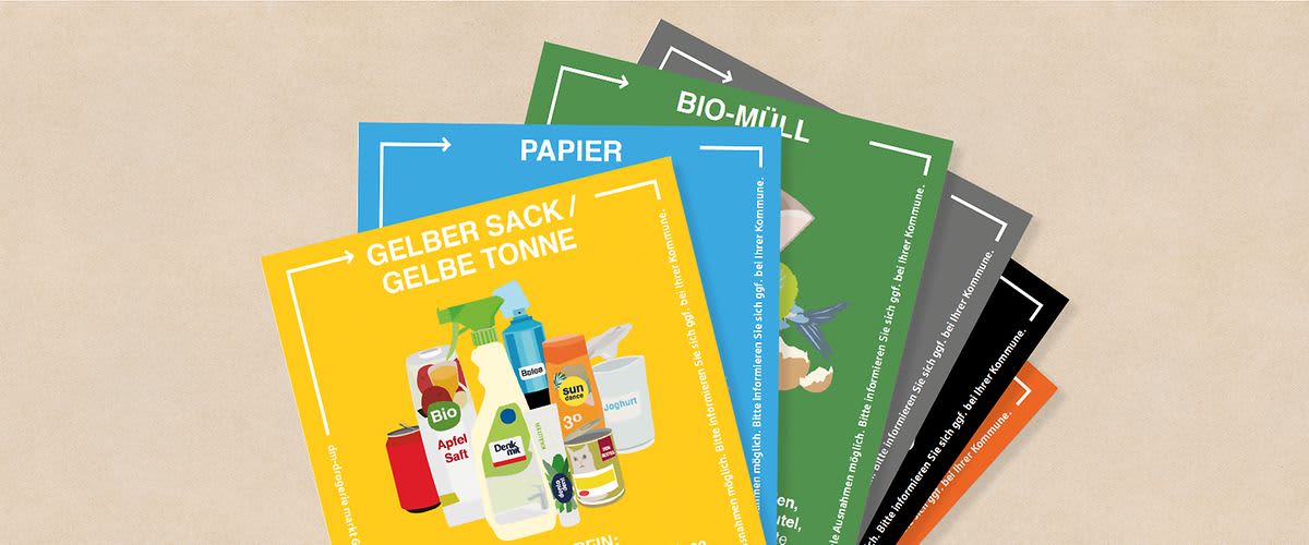 kleine Recyclinghelfer