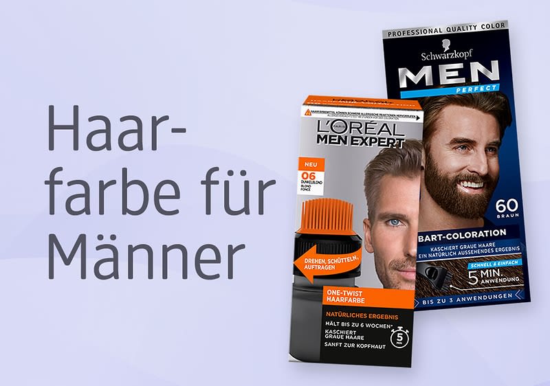 Haarfarbe für Männer