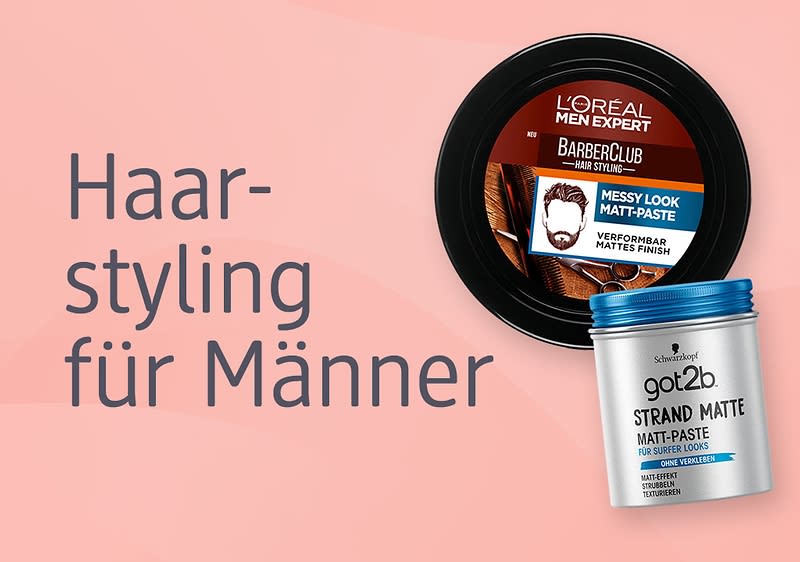 Haarstyling für Männer