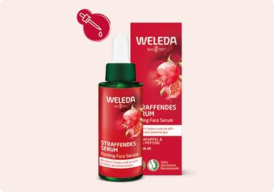 Serum der Straffenden Gesichtspflegeserie von Weleda