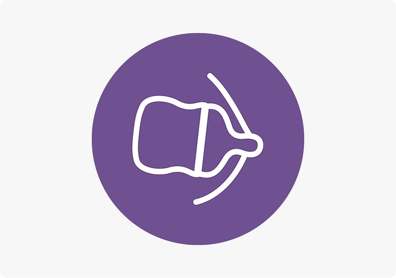 Die Babyflaschen von Philips Avent sind der Form, Textur und Funktion der Brust angepasst.