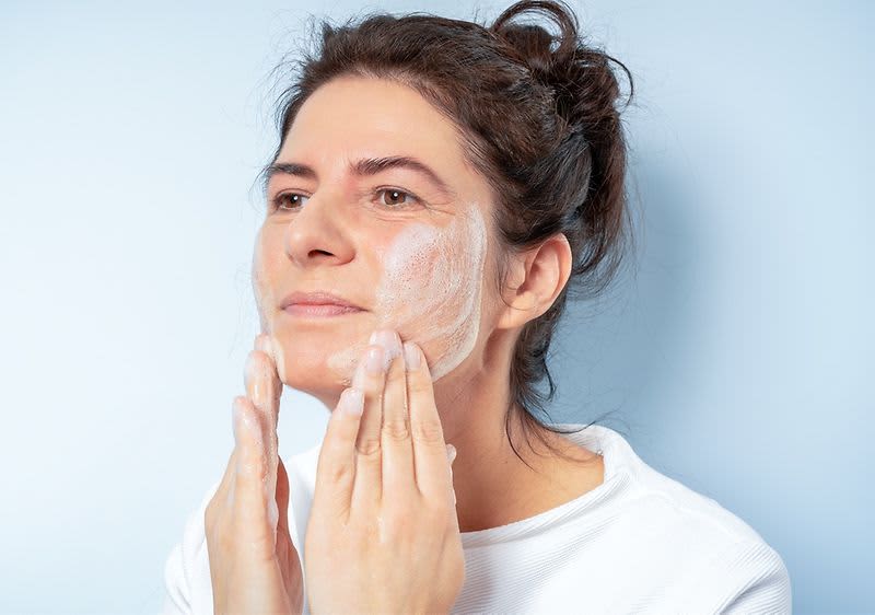 Morgenroutine Gesichtspflege ab 40