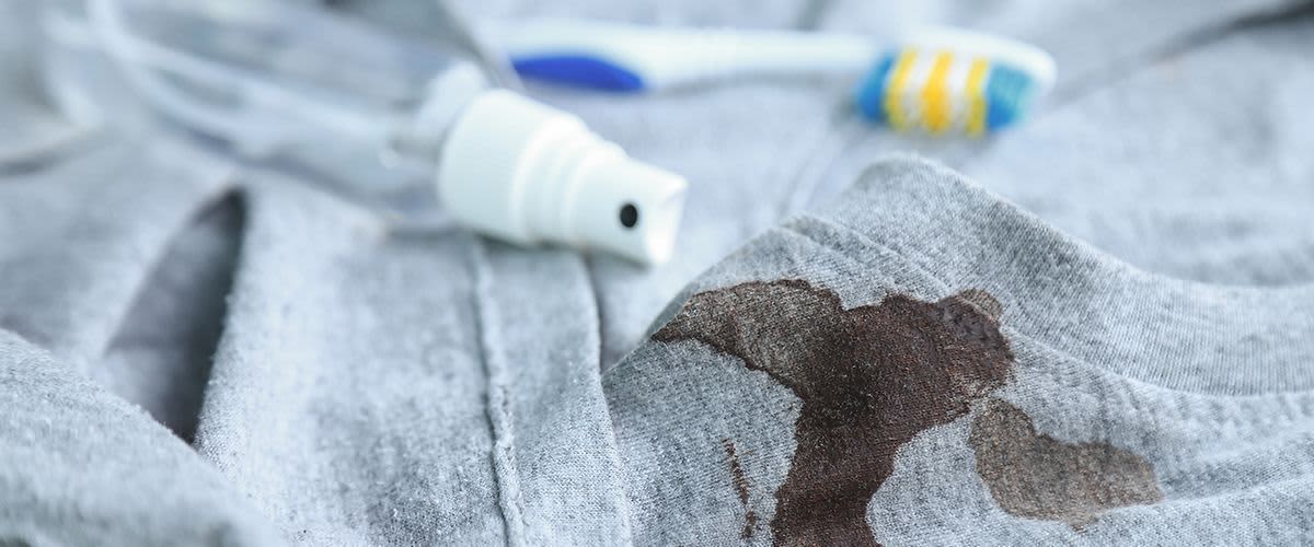Flecken entfernen - so geht's