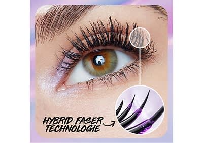 Die Falsies Surreal Extensions Mascara von Maybelline New York überzeugt mit ihrer Hybrid-Faser-Technologie.