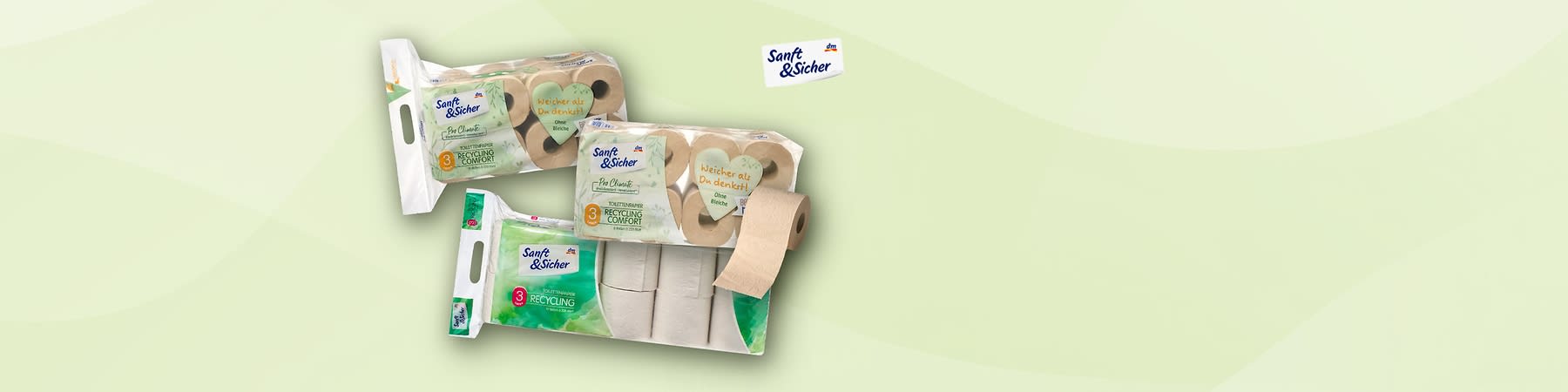 Sanft&Sicher: Alles über die dm-Marke & ihr Toilettenpapier