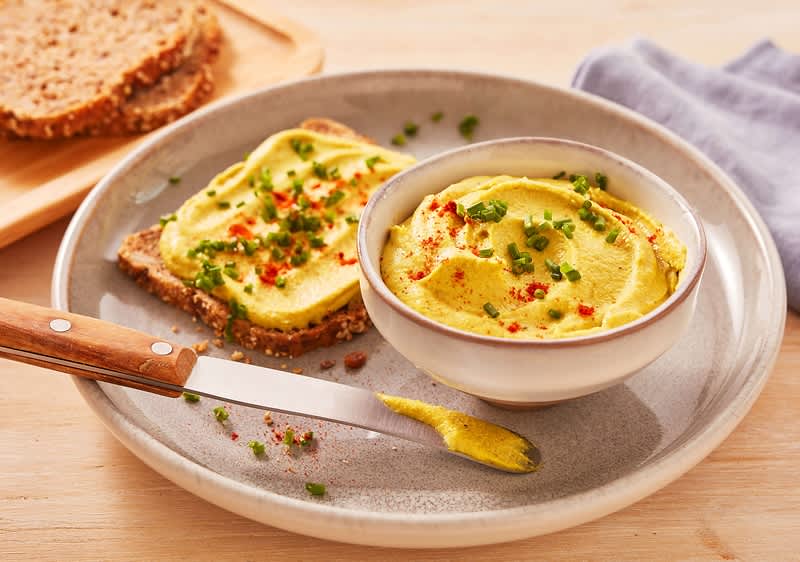 Würziger Cashewfrischkäse