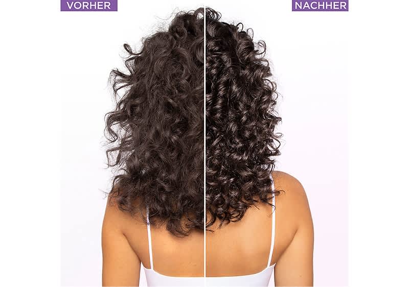 Lockiges Haar mit Elvital Hydra Hyaluronic Pflege