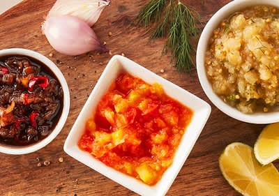 Apfel-Paprika Relish