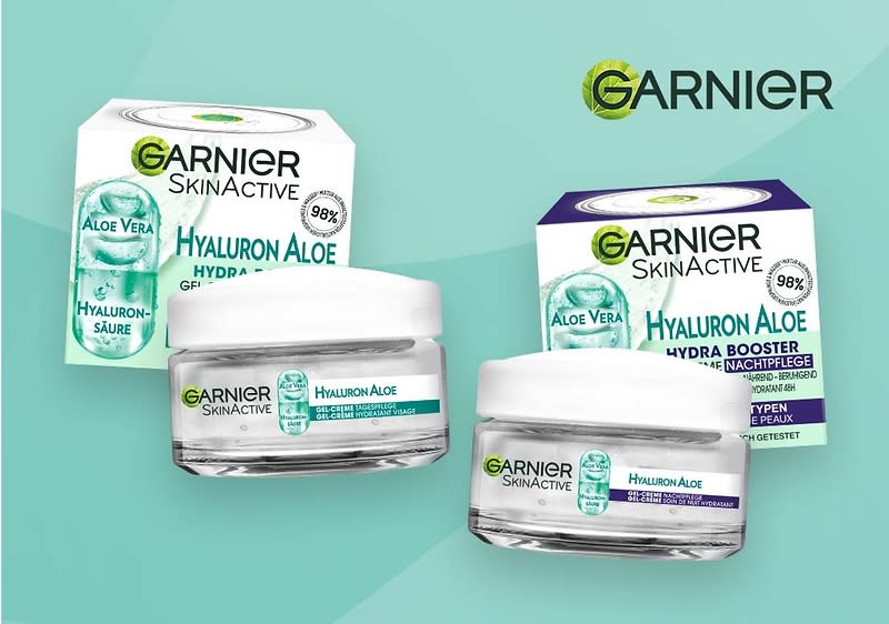 Aloe Vera Pflege von Garnier: Feuchtigkeit für Deine Haut - Tag und Nacht