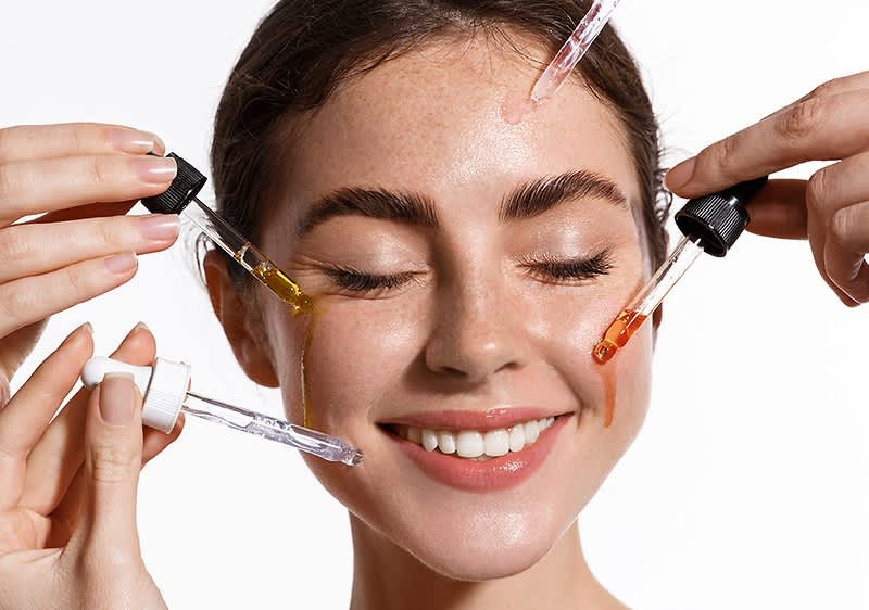 Peptid Serum von dm für Deine Haut