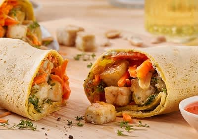 Asia Linsen Wraps