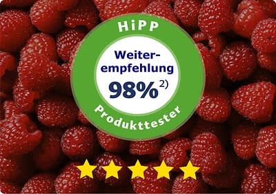 Produkttester sind von den neuen HiPP Bioprodukten überzeugt.
