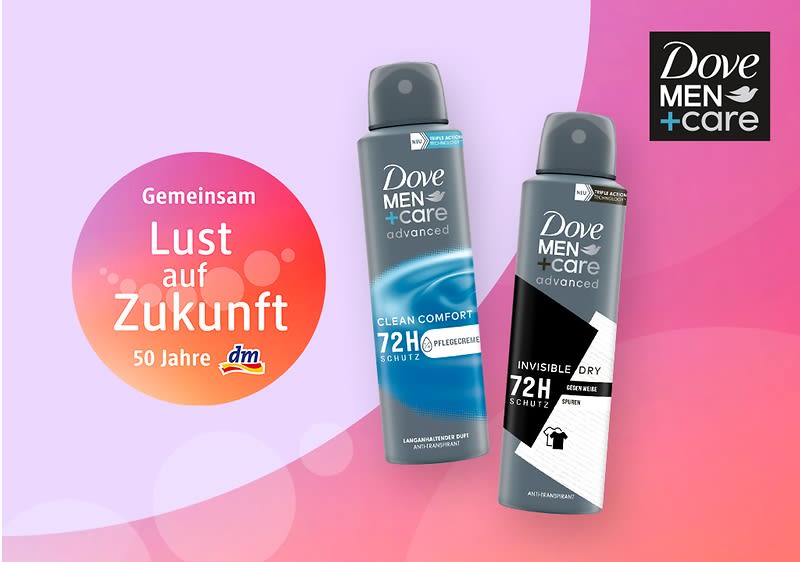 Entdecke Dove Men+Care.