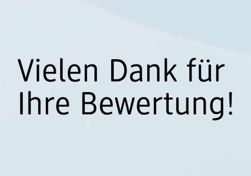 Vielen Dank für Ihre Bewertung!