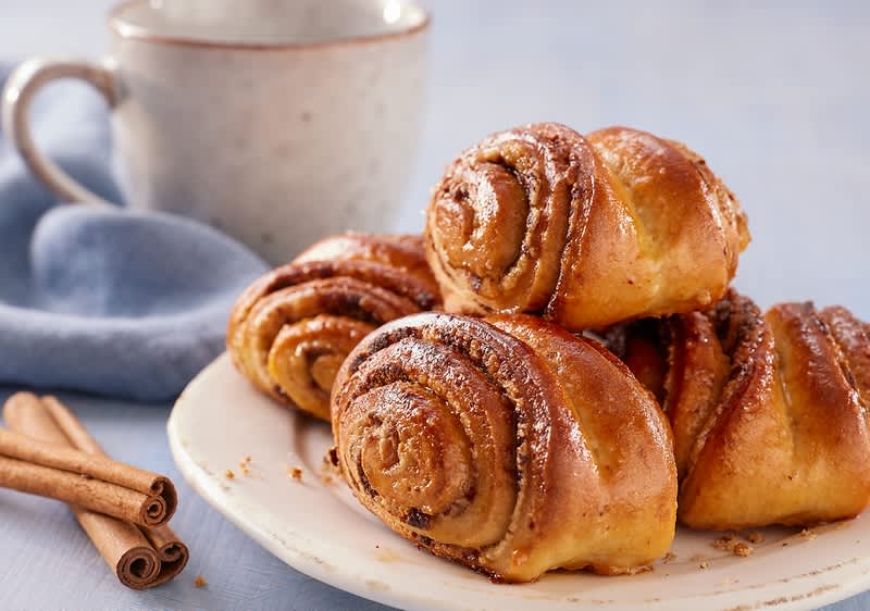 Schnelle Franzbrötchen