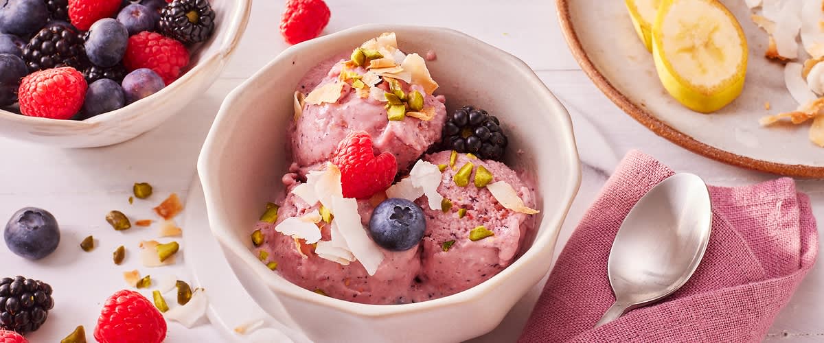 Nicecream mit Beeren