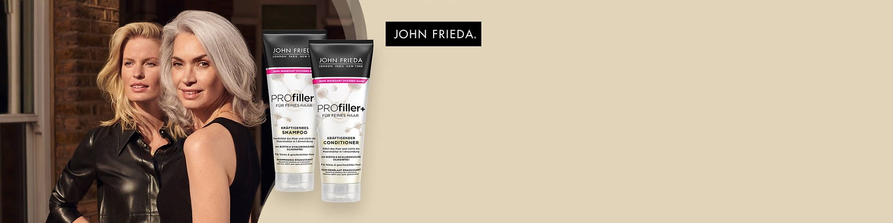 PROFiller by John Frieda: Für dickeres und gestärktere Haarstruktur
