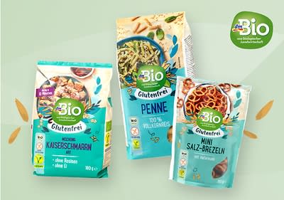 dmBio glutenfreie Produkte