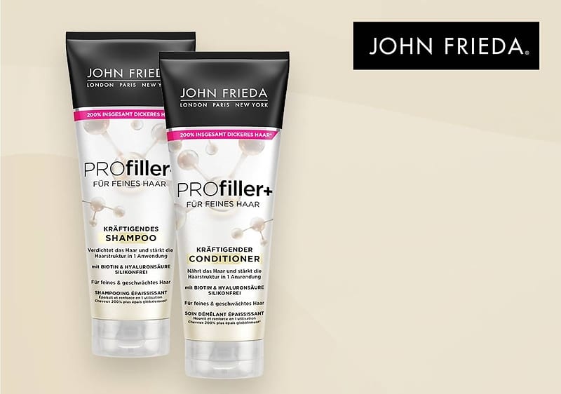 John Frieda PRO Filler für volleres Haar.