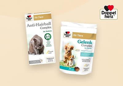 Doppelherz für die vierbeinigen Familienmitglieder