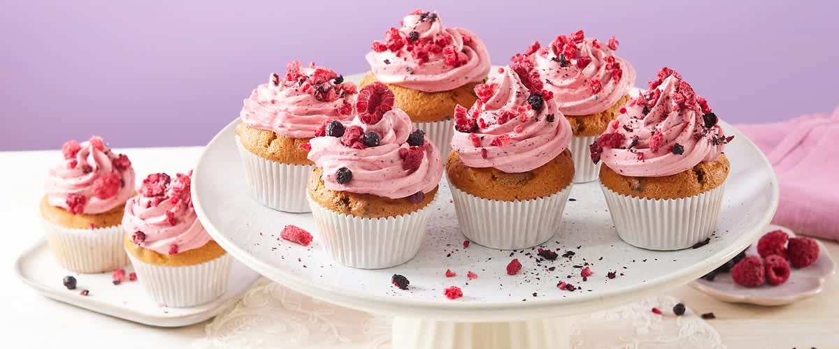 Fruchtige Geburtstagsmuffins