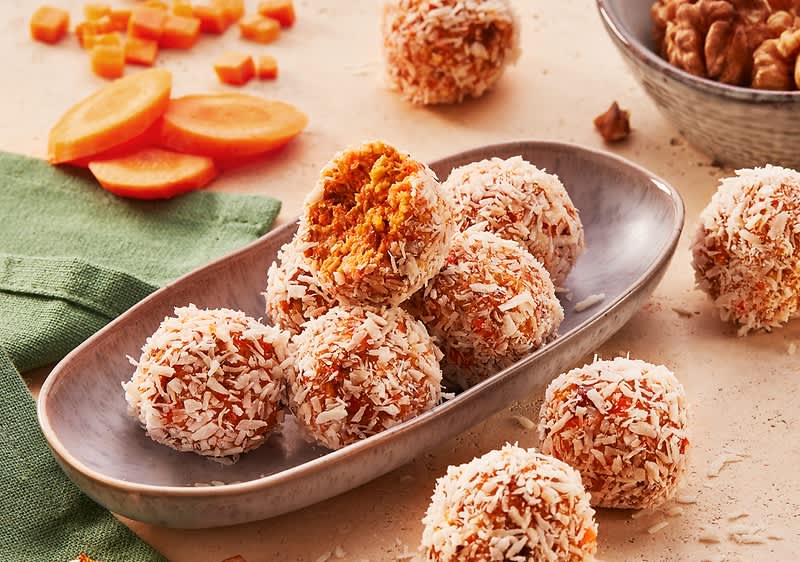 Energy-Balls mit Karotten