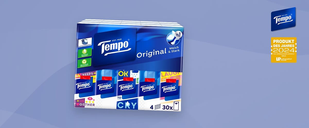 Das neue Feuchte Toilettenpapier „Green Harmony“ ist dermatologisch getestet.