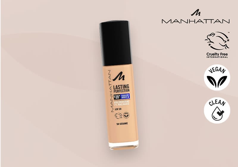 Die neue Lasting Perfection Foundation von MANHATTAN
