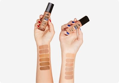 Lasting Perfection Foundation gibt es in vielen verschiedenen Shades.
