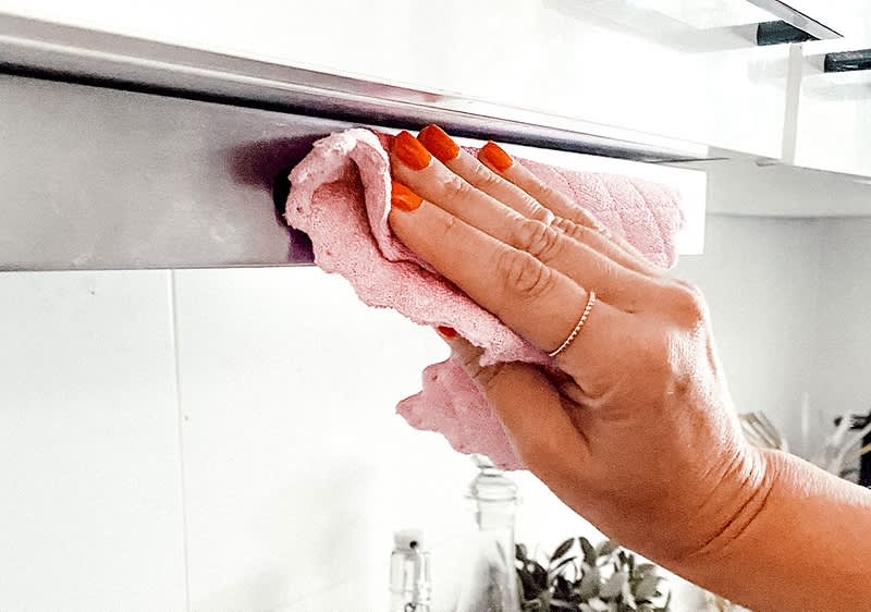 Fingerabdruckfrei wischen